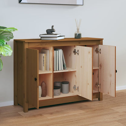 Skjenk Honningbrun 100x35x74 cm heltre furu