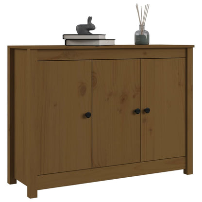 Skjenk Honningbrun 100x35x74 cm heltre furu