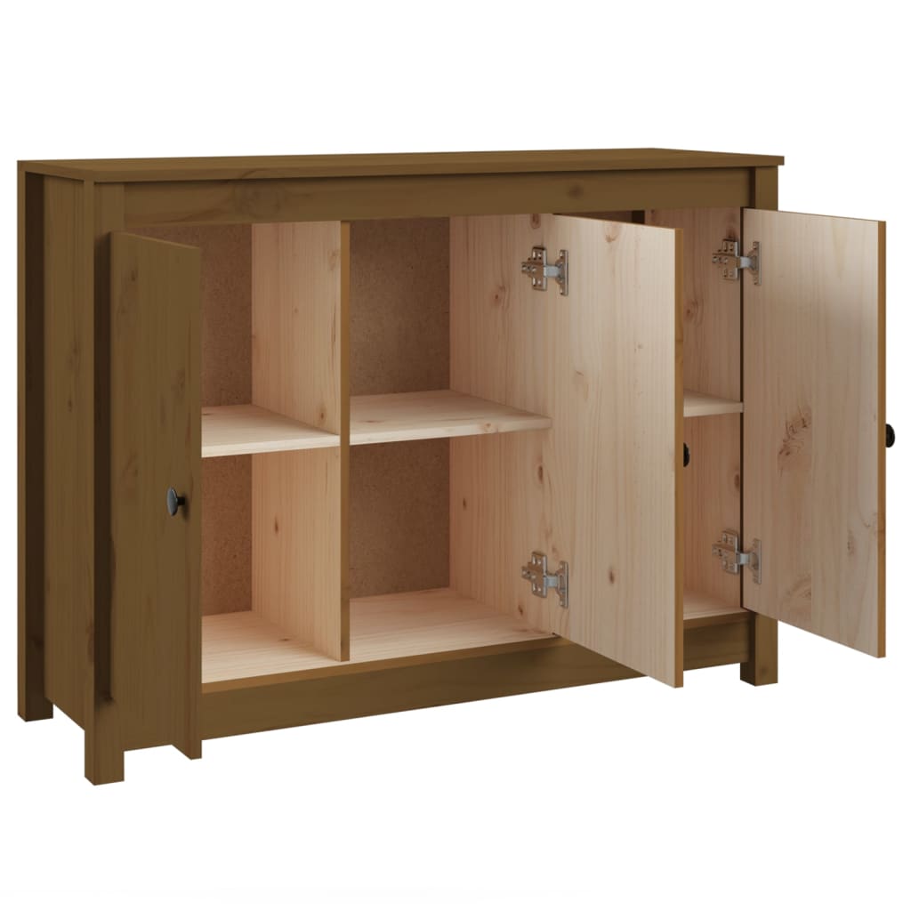 Skjenk Honningbrun 100x35x74 cm heltre furu