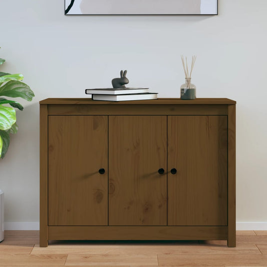 Skjenk Honningbrun 100x35x74 cm heltre furu