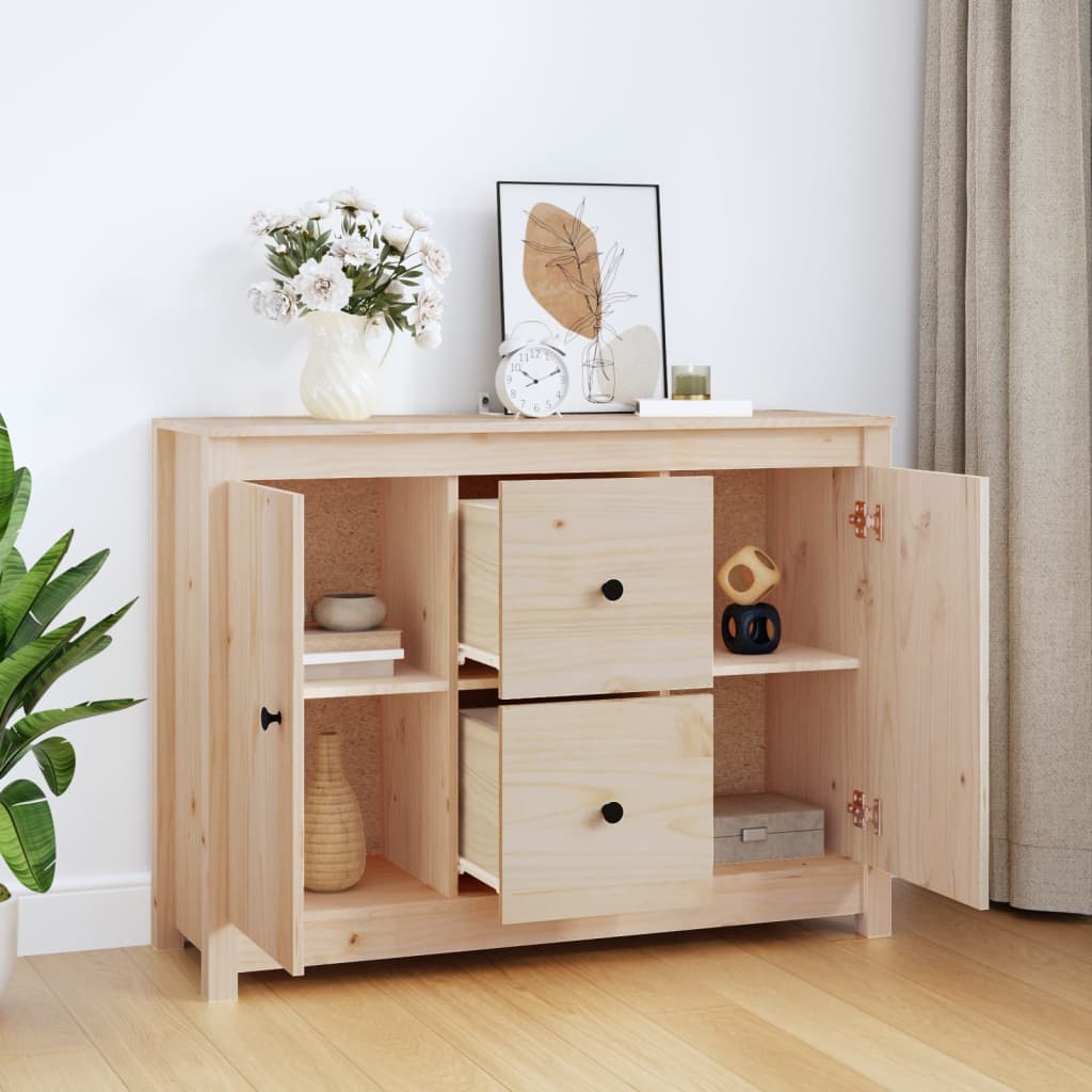 Skjenk Tre heltre furu 100x35x74 cm