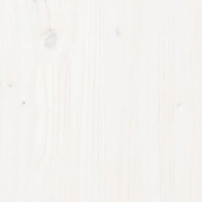 Skjenk Hvit 100x35x74 cm heltre furu