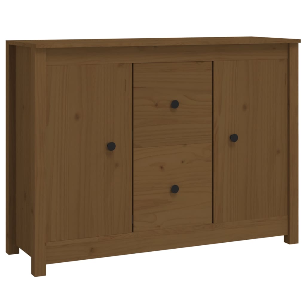 Skjenk Honningbrun 100x35x74 cm heltre furu