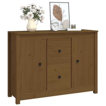 Skjenk Honningbrun 100x35x74 cm heltre furu