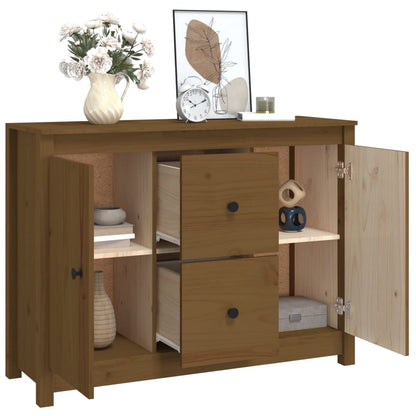 Skjenk Honningbrun 100x35x74 cm heltre furu