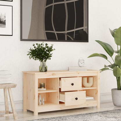 TV-Møbel Tre TV-benk heltre furu 103x36,5x52 cm