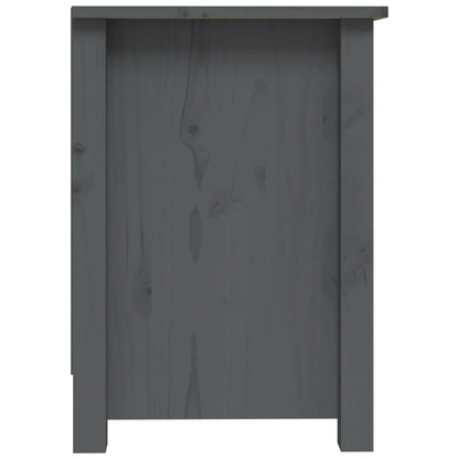 TV-Møbel Grå TV-benk 103x36,5x52 cm heltre furu