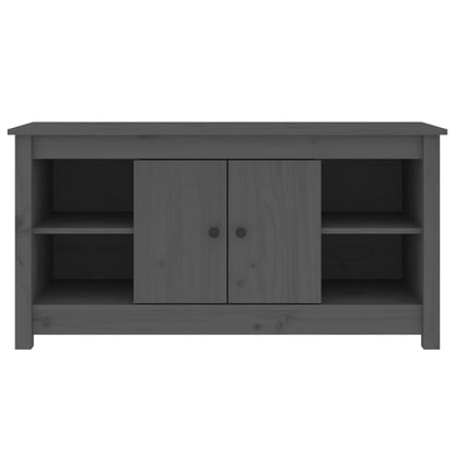 TV-Møbel Grå TV-benk 103x36,5x52 cm heltre furu