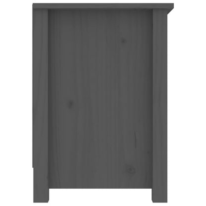 TV-Møbel Grå TV-benk 103x36,5x52 cm heltre furu