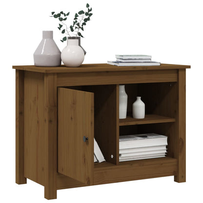 TV-Møbel Honningbrun TV-benk 70x36,5x52 cm heltre furu