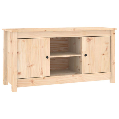 TV-Møbel Tre TV-benk heltre furu 103x36,5x52 cm