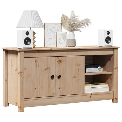 TV-Møbel Tre TV-benk heltre furu 103x36,5x52 cm
