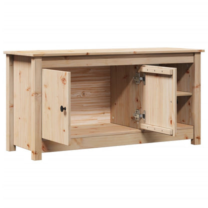 TV-Møbel Tre TV-benk heltre furu 103x36,5x52 cm