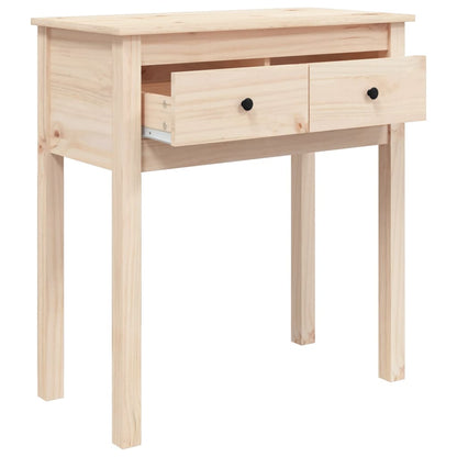 Avlastningsbord Konsollbord Tre 70x35x75 cm heltre furu