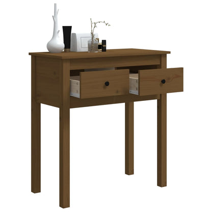 Kommode Honningbrun 70x35x75 cm heltre furu