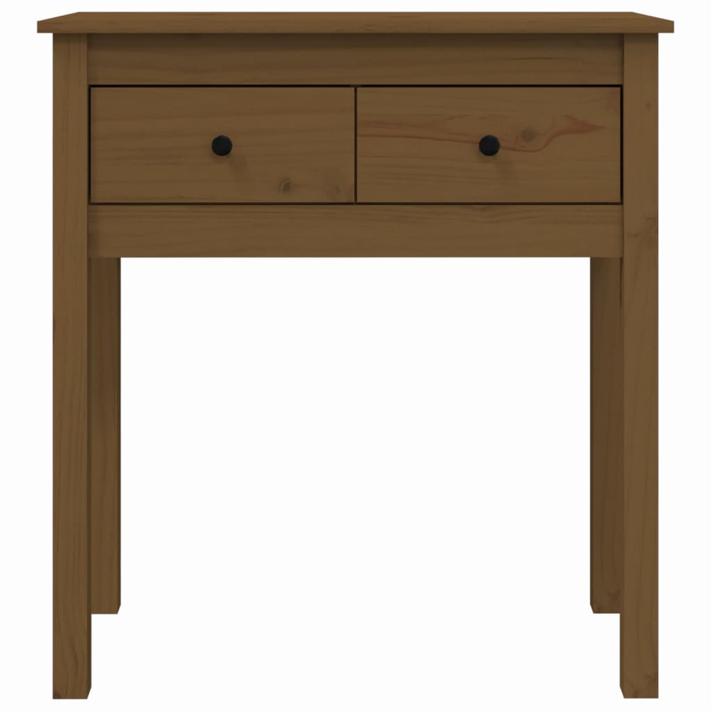 Kommode Honningbrun 70x35x75 cm heltre furu