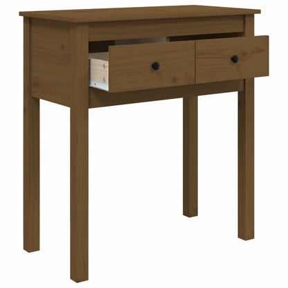 Kommode Honningbrun 70x35x75 cm heltre furu
