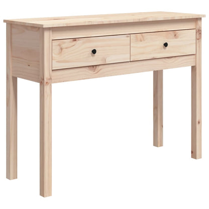 Avlastningsbord konsollbord Tre 100x35x75 cm heltre furu