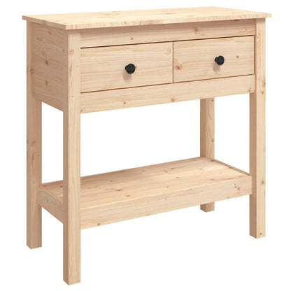 Avlastningsbord Konsollbord Tre 75x35x75 cm heltre furu
