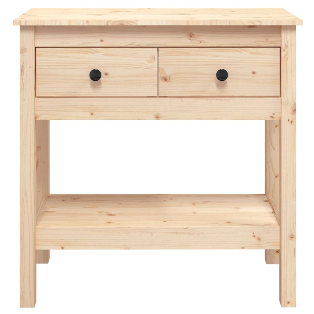 Avlastningsbord Konsollbord Tre 75x35x75 cm heltre furu