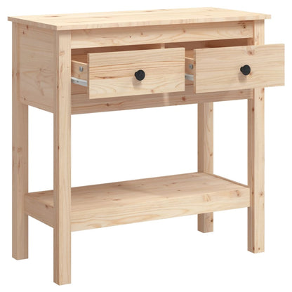 Avlastningsbord Konsollbord Tre 75x35x75 cm heltre furu