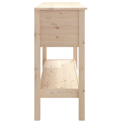 Avlastningsbord Konsollbord Tre 100x35x75 cm heltre furu
