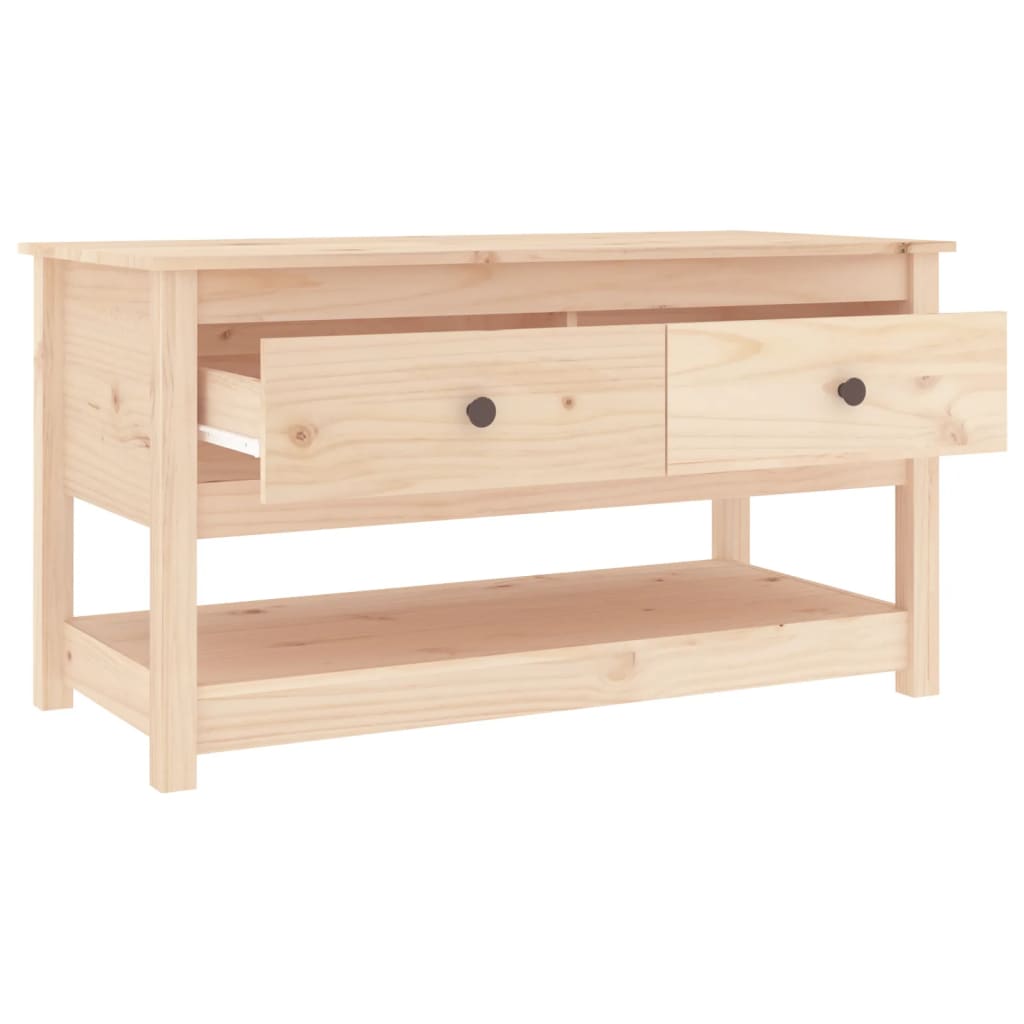 Salongbord Sofabord Tre heltre furu 102x49x55 cm