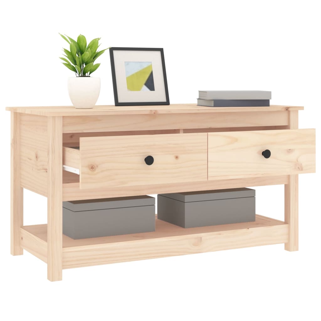 Salongbord Sofabord Tre heltre furu 102x49x55 cm