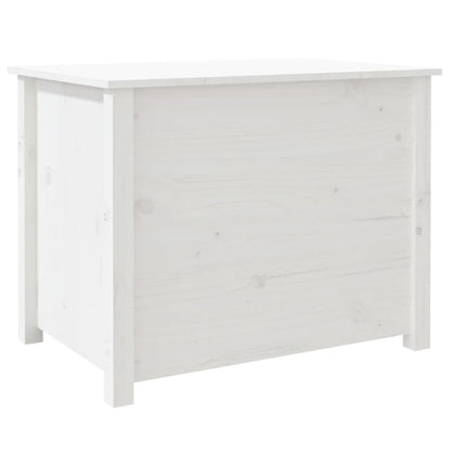 Salongbord Sofabord Hvit 71x49x55 cm heltre furu