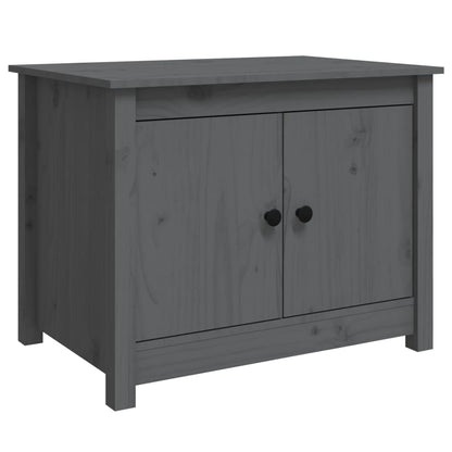Salongbord Sofabord Grå 71x49x55 cm heltre furu
