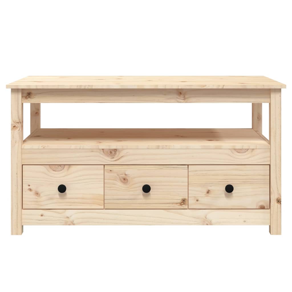 Salongbord Sofabord Tre 102x49x55 cm heltre furu