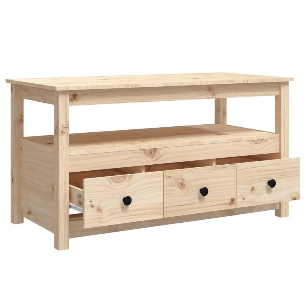 Salongbord Sofabord Tre 102x49x55 cm heltre furu