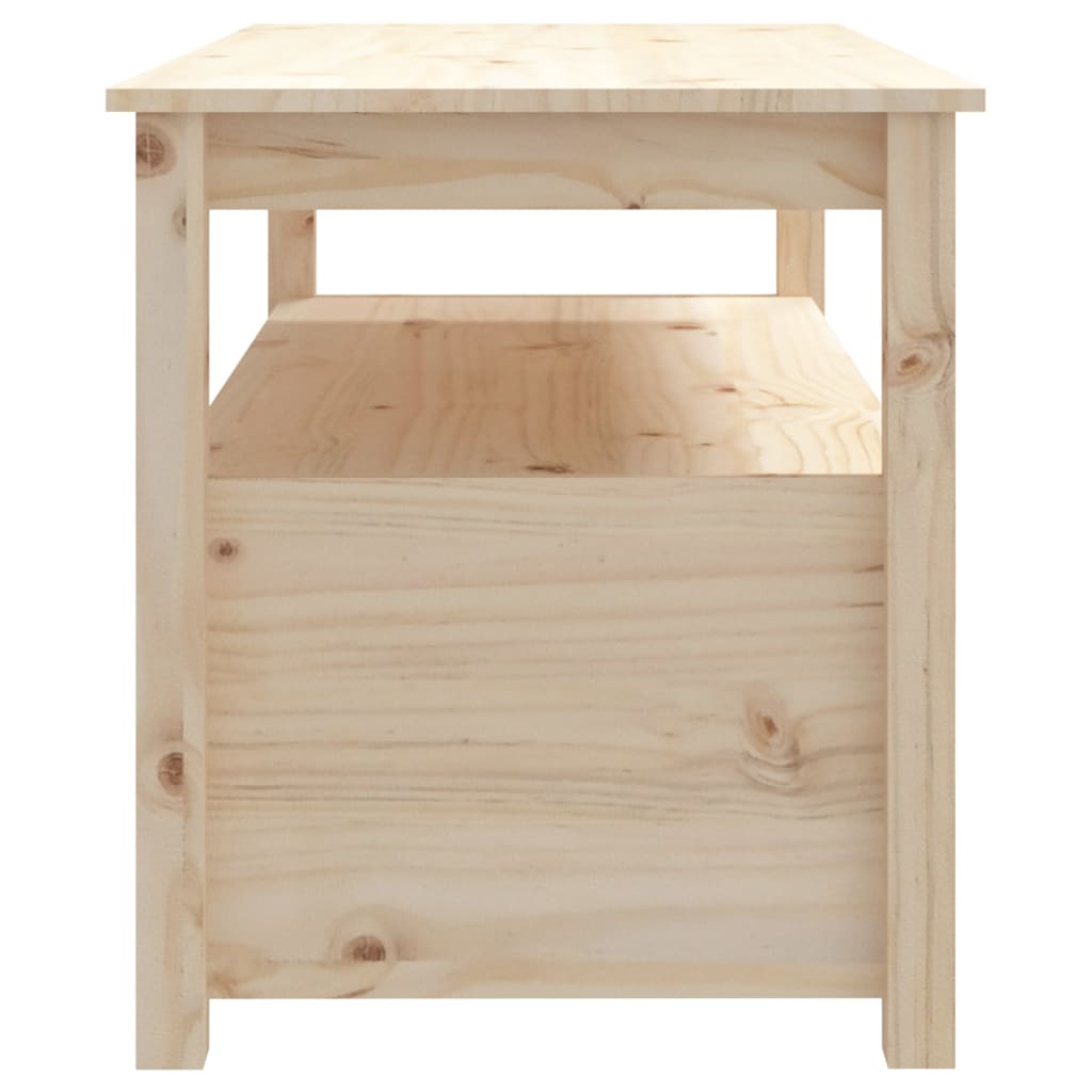 Salongbord Sofabord Tre 102x49x55 cm heltre furu