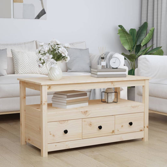 Salongbord Sofabord Tre 102x49x55 cm heltre furu