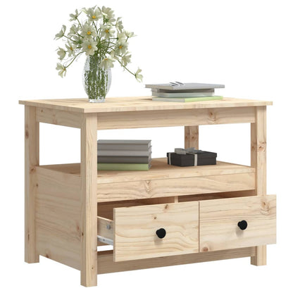 Salongbord Sofabord Tre heltre furu 71x49x55 cm