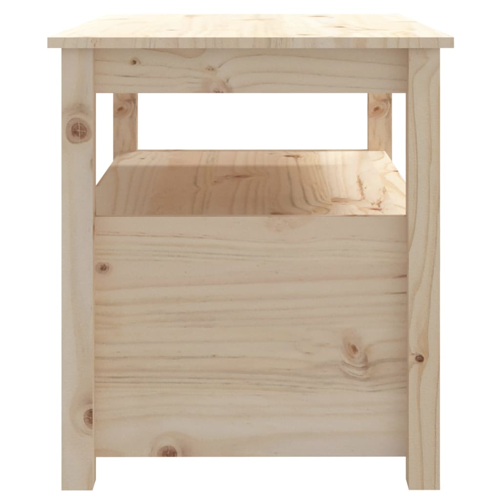 Salongbord Sofabord Tre heltre furu 71x49x55 cm