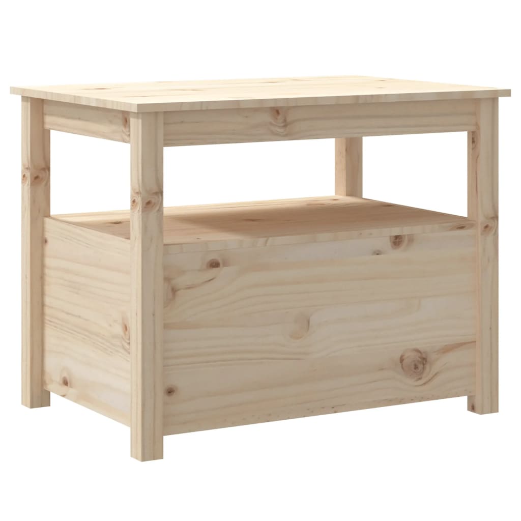 Salongbord Sofabord Tre heltre furu 71x49x55 cm