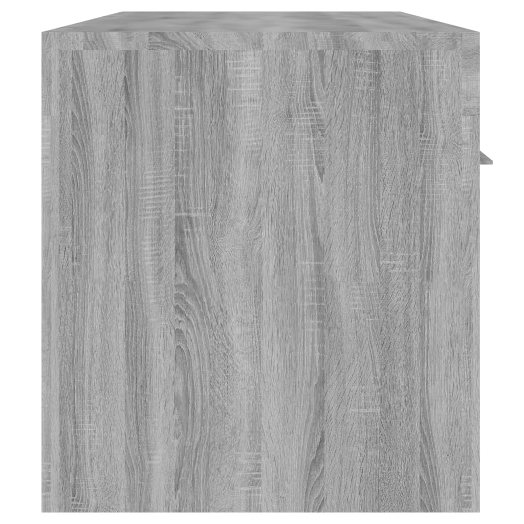 TV-Møbel Sonoma Grå TV-benk med LED 140x36,5x40 cm