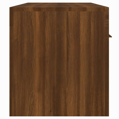 TV-Møbel Brun Eik TV-benk med LED 140x36,5x40 cm