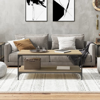 Salongbord Sofabord Sonoma Eik 100x50x40 cm