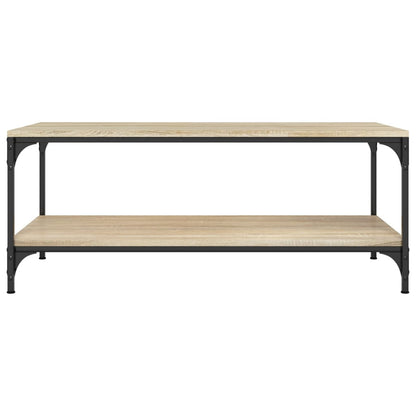 Salongbord Sonoma eik 100x50x40 cm konstruert tre