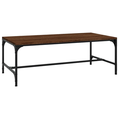 Salongbord Sofabord Brun Eik 100x50x35 cm