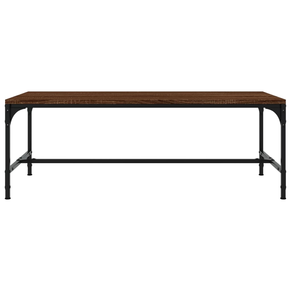 Salongbord Sofabord Brun Eik 100x50x35 cm