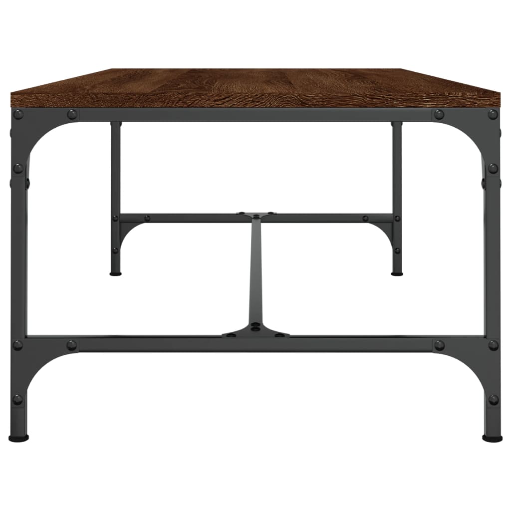 Salongbord Sofabord Brun Eik 100x50x35 cm