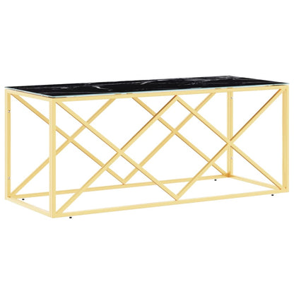 Salongbord Sofabord DIV. 110x45x45 cm rustfritt stål og glass