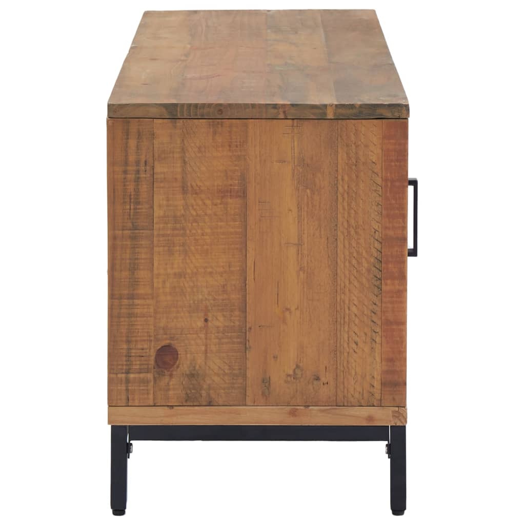 TV-Møbel Brun TV-benk110x35x48 cm heltre furu