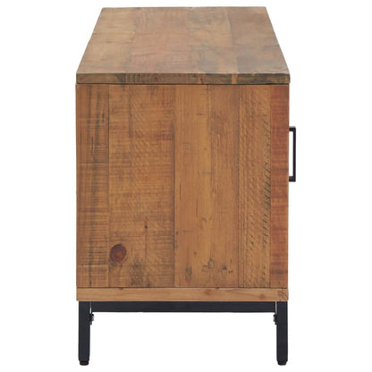 TV-Møbel Brun TV-benk110x35x48 cm heltre furu