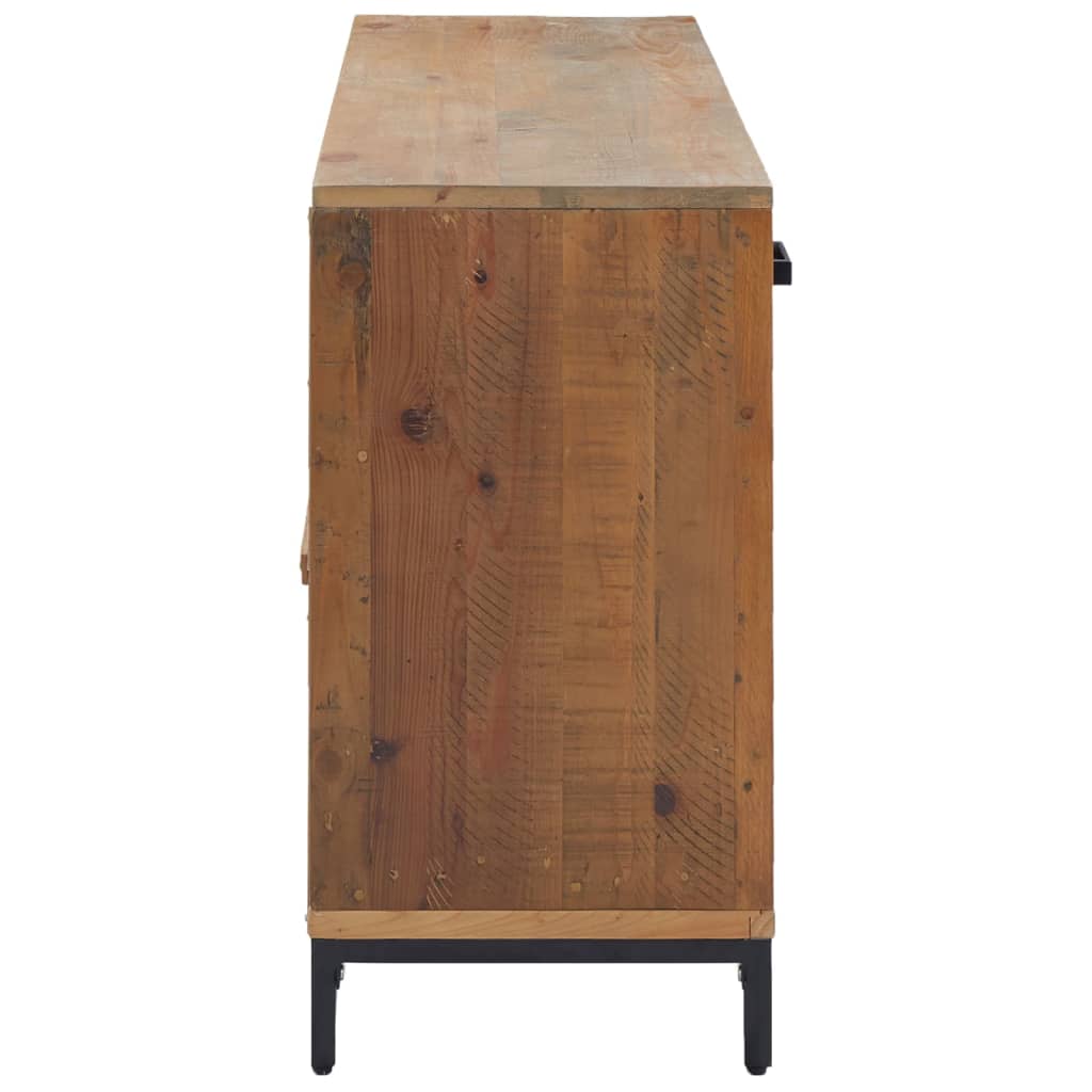 Skjenk Brun 110x35x70 cm heltre furu