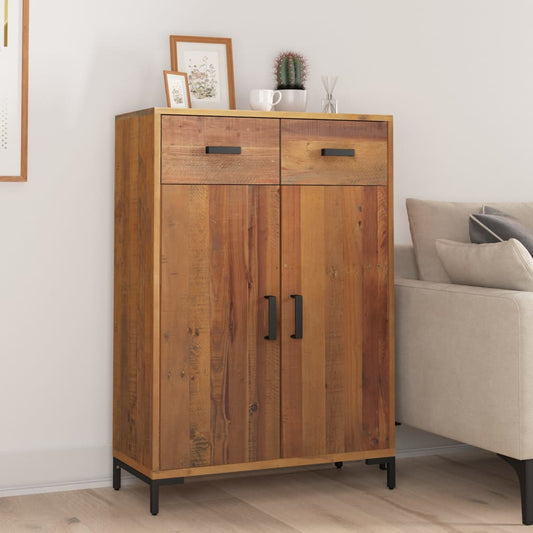 Skoskap Skohylle Skobenk Tre 75x40x110 cm heltre furu
