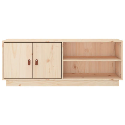 TV-Møbel Tre TV-benk heltre furu 105x34x40 cm